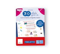 30 schede gioco su… Suoni complessi, ortografia e lessico. 30 schede ricarica per Tablotto 6 plus