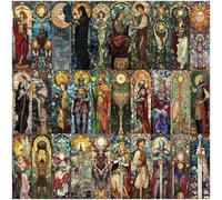 30 Segnalibri con Carte dei Tarocchi in Vetro Colorato, Divisori per Pagine di Libri, Aiuto per Marcatura delle Pagine di Libri per Amanti dei Libri, Scrittori E Studenti