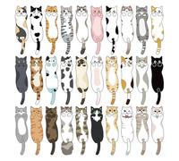 30 segnalibri di carta a forma di animale del fumetto segnalibro di libro aiuto per la lettura degli amanti dei libri studenti lettore compleanno Natale cartone animato animale forniture per ufficio