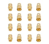 30 Set Spina Connettore Spina Connettore 8.0, Spina Connettore in Ottone Spina Connettore Batteria in Ottone Placcato Oro Spina Connettore Batteria Industriale Componente