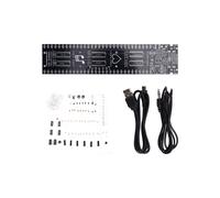 30 Sezioni DIY Indicatore di Livello Audio A LED Display Dello Spettro Musicale Luce Ritmica TIPO-C USB Lampade Colorate per Atmosfera