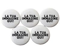 30 SPILLETTE PERSONALIZZATE collezione pins spille logo spilla DIAMETRO 25 MM