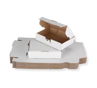 30 St Maxibriefkarton-& Partita 180x130x45 MM din A6 Bianco Cartone Pieghevole