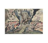 30+ stampe famose di William Blake Minos, illustrazione alla divina commedia di Dante Alighieri, decorazione artistica da parete, poster per bar, ristorante, garage