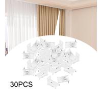 30 supporti per aste per tende da soffitto soggiorno, camera da letto, hotel