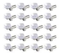 30 supporti per scaffali da 5 mm, ad angolo, per scaffali, mensole, per ripiani, in vetro, 5 mm, per libreria, mobili, armadietti