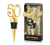 30 tappi per vino per 50° compleanno, bomboniere, 50° anniversario di matrimonio, regalo per 40 feste di compleanno, souvenir decorazioni per ospiti (30, 50)