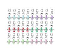 30 Tasse Chiave Benedizione Per Le Baby Shower Perle Alette Aragosta Aragosta Chiavi Take Claychain A Colori A Colori Casuali