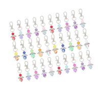 30 Tasse Chiave Benedizione Per Le Baby Shower Perle Alette Aragosta Aragosta Chiavi Take Claychain A Colori A Colori Casuali