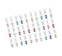 30 Tasse Chiave Benedizione Per Le Baby Shower Perle Alette Aragosta Aragosta Chiavi Take Claychain A Colori A Colori Casuali