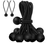 30 tendicavo elastico con sfera per fissaggio elastico e forte di coperture esterne, tende, barche e attrezzature per il fitness (10 cm)