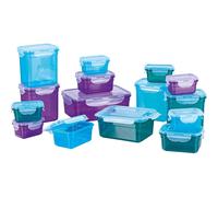 30-tlg GOURMETmaxx Contenitori per Alimenti Set Clic-It Scatole Congelatore