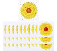 30 trappole per mosche per finestre, per interni, design floreale, trappola adesiva per interni