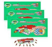 30 trappole per scarafaggi, trappole per cimici, trappole per scarafaggi, trappola per cimici, raschietti per scarafaggi, strisce adesive da cucina, con esca per scarafaggi, monitoraggio, scarafaggi