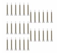 30 ugelli per miscelatore statico quadrato, FMA6-16L, tubi epossidici dorati, miscelatore statico per applicatore di pistola adesiva per colla AB