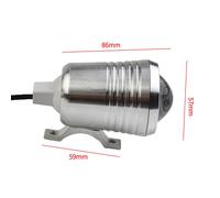 30 W Motorrad-Nebelscheinwerfer LED Veicoli Abbagliante Fari Portatile