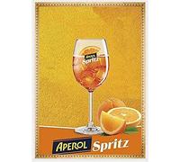 30 x 20 cm Aperol Spritz Cocktail Vintage Metallo Ferro Poster Prin Ting Decorazione Della Casa Arte Caffetteria Bar Camera Da Letto Decorazione Della Parete Targa di Stagno