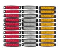 30 x 6 luci di posizione laterali LED 24 V luci di posizione camion E9 Mix