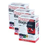 30 X Originale Numatic Henry Hetty Hepaflo Sacchetti Aspirapolvere Hoover 604015