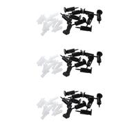 30 x Plastica Clip di Montaggio in per 4 Vie Dissipatori per CPU