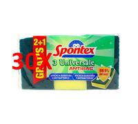 30 X Spontex Spugna Abrasiva Universale 2+1 Pz.+concorso