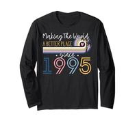 30 Year Old Woman Making The World Better Place Since 1995 Maglia a Manica