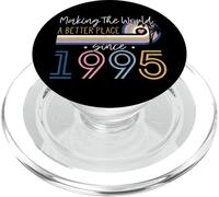 30 Year Old Woman Making The World Better Place Since 1995 PopSockets PopGrip per MagSafe