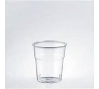 300 | 1000 Bicchieri Kristal Plastica Rigida Cristal Trasparente da 100 ml