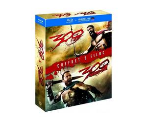 300 + 300: La Nascita Di Un Impero COFFRET BLU-RAY NUOVO