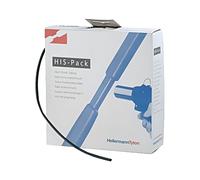 HT 300-30240 - Scatola per tubo termoretraibile, 2:1, 10 m, Ø 2,4 mm, nera