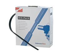 HT 300-30950 - Scatola per tubo termoretraibile, 2:1, 5 m, Ø 9,5 mm, nera
