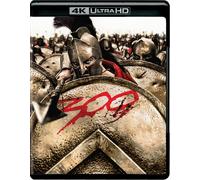 300 (4K UHD Blu-ray) Gerard Butler Lena Headey Dominic West David Wenham