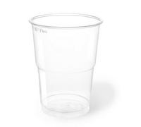 300 | 500 | 1000 Bicchieri Kristal Plastica Rigida Cristal Trasparente 400ml