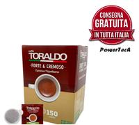 300 600 900 1200 Cialde Capsule caffè Toraldo Miscela Forte e Cremoso gratis