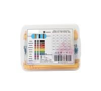 300/600PCS 1/4W Metal Film Resistor Box power resistors Kit : 30Values 10Ohm ~1M Resistance 1% Set of Resistors DIY Electronic BIANMTSW(300PCS Kit with Box)