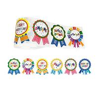 300 adesivi premio distintivi per bambini etichette motivazionali per aula sport all'aperto gioco per bambini