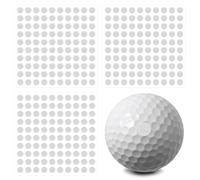 300 adesivi riflettenti per palline da golf, accessori per simulatori di golf, adesivi di tracciamento per il monitoraggio del lancio, analisi dello swing, marcatori per palline e mazze, accessori