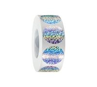 300 adesivi rotondi da grattare da 2,5 cm, etichette da grattare piccole etichette adesive per biglietti della lotteria per biglietti della lotteria colorati