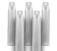 300 Bicchieri Kristal 100 cc in PS Trasparente - Bicchieri Monouso Usa e Getta per Caffè, Liquori, Amari, Superalcolici - Ideali per Bar e Lounge Bar