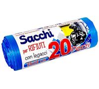 300 BUSTE SACCHI SACCHETTI RIFIUTI SPAZZATURA RACCOLTA DIFFERENZIATA 50X60 CM