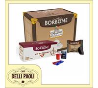 300 capsule Caffè Borbone A Modo Mio Don Carlo NERA + 3 Kit Accessori originali