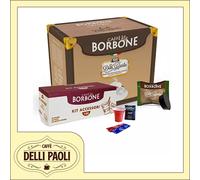 300 capsule Caffè Borbone compatibili A Modo Mio Don Carlo DEK + 3 Kit Accessori