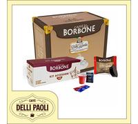 300 capsule Caffè Borbone compatibili A Modo Mio Don Carlo RED + 3 Kit Accessori