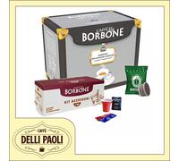 300 capsule Caffè Borbone compatibili Espresso Point DEK DEC + 3 Kit Accessori
