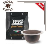 300 Capsule Caffè IZZO Espresso Gran Crema Compatibili con Bialetti Cialde Grand