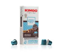 300 Capsule Caffè Kimbo Alluminio Nespresso Espresso BARISTA DECAFFEINATO Dek