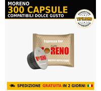 300 Capsule Caffè Moreno Aroma Espresso Compatibili Dolce Gusto
