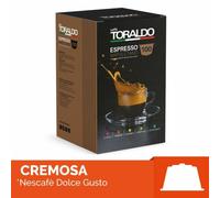 300 CAPSULE CAFFE TORALDO MISCELA CREMOSA COMPATIBILE CON DOLCE GUSTO
