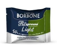 300 Capsule compatibili con Nespresso Caffè Borbone RESPRESSO Miscela LIGHT 50% in meno di Caffeina della Miscela BLU -