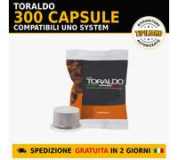 300 Capsule Cremosa Toraldo Uno System Caffè - Offerta Multipack